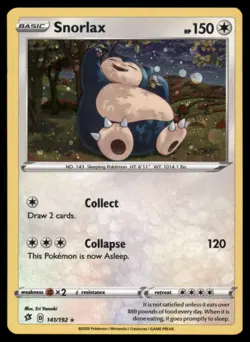 Snorlax - (Cosmos Holo) 141/192 Miscellaneous Cards & Products Holo Near Mint NM - Image 1