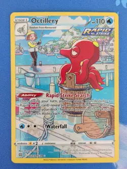 Octillery TG03/TG30 SWSH09: Brilliant Stars Trainer Gallery - Pokemon Card NM - Image 1