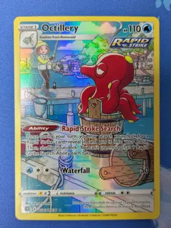 Octillery TG03/TG30 SWSH09: Brilliant Stars Trainer Gallery - Pokemon Card NM - Image 2