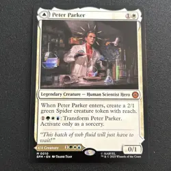 Peter Parker 0010 Amazing Spider-Man Mythic MTG Marvel Spider-Man - Image 1