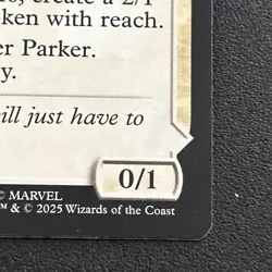 Peter Parker 0010 Amazing Spider-Man Mythic MTG Marvel Spider-Man - Image 5