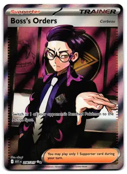Boss's Orders [Corbeau] 256/217 - 🌊 Ascended Heroes Pokemon TCG 🖤 - LP - Image 1