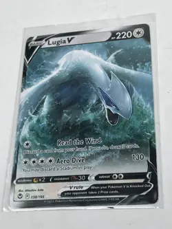 Pokemon - Lugia V 138/195 Silver Tempest - Near Mint - Image 3