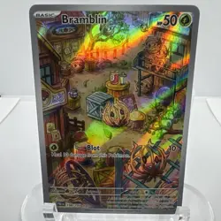 Pokemon TCG: Bramblin 198/193 Sv02: Paldea Evolved Holo NM - Image 1