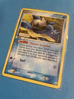 Pokemon Company Lapras EX Legend Maker 8/92 Reverse Holo Rare Basic 80 HP ENG - Image 3