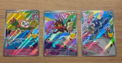 Pokemon TCG: First Partner Illustration Collection Series 1-Alola Gen 7 Starters - Image 1