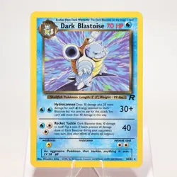 Pokemon TCG - Dark Blastoise 20/82 Team Rocket Rare WOTC - EXC - Image 2