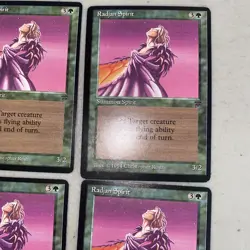 MTG Playset 4x Radjan Spirit (legends Green) lp - Image 3