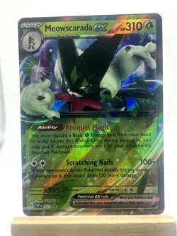 Meowscarada ex 033 Holo Promo Scarlet & Violet Promo Pokemon Near Mint - Image 1