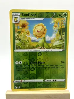 Sunflora 006/195 Uncommon Silver Tempest Pokemon Reverse Holo Near Mint - Image 1
