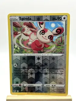 Spinda 141/195 Common Silver Tempest Pokemon Reverse Holo Near Mint - Image 1