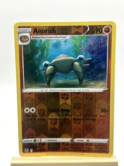 Anorith 095/195 Uncommon Silver Tempest Pokemon Reverse Holo Near Mint - Image 1