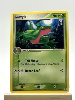 Grovyle 28/106 Uncommon Emerald Pokemon Moderately Played - Image 1