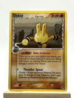 Elekid 48/101 Common Dragon Frontiers Pokemon Lightly Played - Image 1