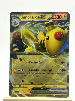 Ampharos ex 016 Holo Promo Scarlet & Violet Promo Pokemon Lightly Played - Image 1