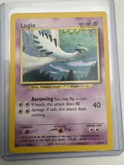Pokemon Neo Revelation Lugia Pokemon Card 20/64 RARE ACTUALLY NM 🔥 - Image 1