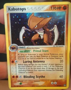 Kabutops 10/108 Holo Rare Ex Power Keepers Pokemon Card - Image 2