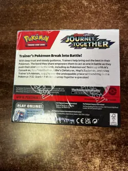 New Sealed Pokemon Scarlet &Violet Journey Together Booster Box Pokemon Cards - Image 2