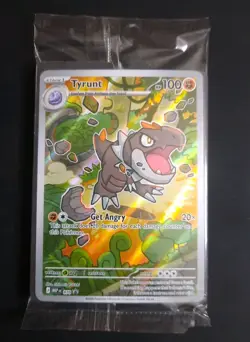 Tyrunt 070 Promo Card SEALED Prefect Order Etb Promo Full Art NM/M - Image 1