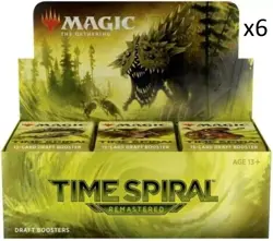 MTG Magic the Gathering Time Spiral Remastered Draft Booster - Sealed Case of 6 630509984879 - Image 2