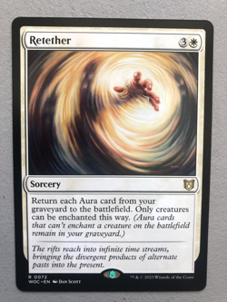 Mtg Carte Magic Wilds Eldraine Retether English NM - Image 1