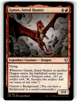Ganax, Astral Hunter 176 U Commander Legends: Battle for Baldur's Gate - Image 1