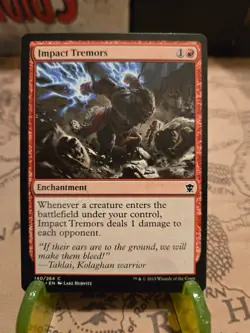 MTG Impact Tremors Dragons of Tarkir Regular Common NM - Image 1