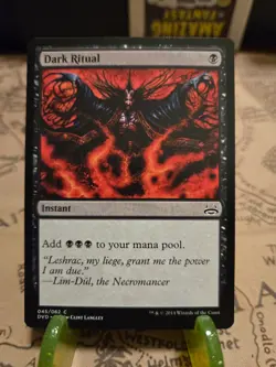 MTG Duel Decks: Anthology: Dark Ritual (Divine vs Demonic) Regular Common NM - Image 1