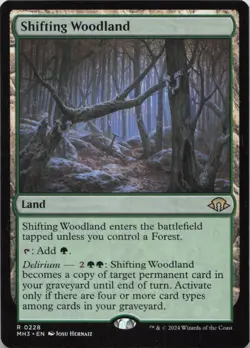 Shifting Woodland R Modern Horizons 3 228 NM MTG - Image 1