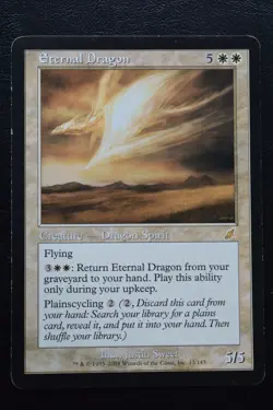 Magic The Gathering MTG ETERNAL DRAGON Scourge LP Lightly Played - Image 1