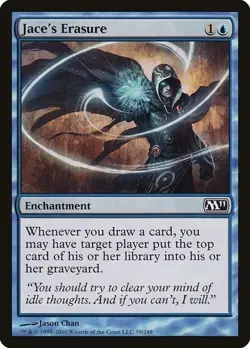 MTG - Jace's Erasure - M11 - Magic the Gathering - Image 1