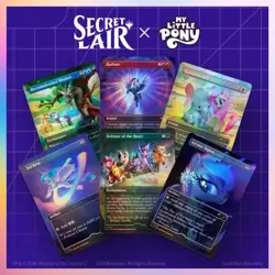 🐎 MTG My Little Pony Friendship Is Magic (Foil Secret Lair Cards) *PRESALE* 🐎 - Image 2