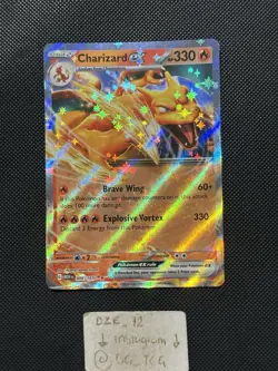 Pokemon ENGLISH - 151 - Charizard Ex - 006/165 - Full Art - M/NM - Image 1