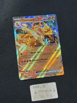 Pokemon ENGLISH - 151 - Charizard Ex - 006/165 - Full Art - M/NM - Image 3