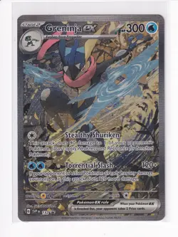 Greninja ex 132 Holo Promo Scarlet & Violet Promo Pokemon Holo Near Mint - Image 1