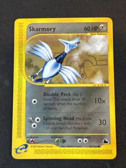 Skarmory 97/144 Skyridge Regular Pokemon S37 - Image 1