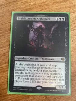 MTG Braids, Arisen Nightmare FOIL NM Dominaria United (DMU) Magic The Gathering - Image 1