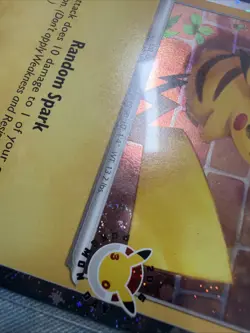 Pokemon Pikachu 051/162 Stamped Pokemon Day 2026 Cosmos Holo Swirl 🌀| NM+ - Image 3