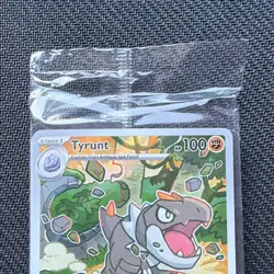 SEALED POKEMON CENTER Pokemon Tyrunt 070 Promo Holo Promo English - Image 2