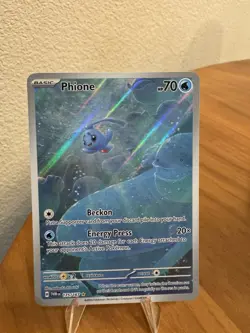 Phione Twilight Masquerade Pokemon TCG Card 175/167 - Image 1