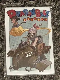 3-28 CR Bulma Son Goku Dragon Ball Itajaga Vol.3 Trading Card New Sealed Unopen - Image 2