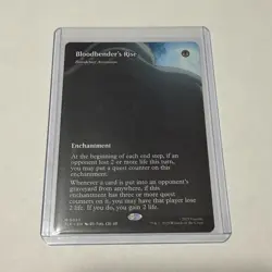 Wizards of the Coast MTG Bloodbender's Rise Enchantment Black EN 0023 2025 - Image 1