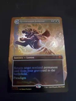 Restoration Seminar - 290 - MTG: Secrets of Strixhaven - Borderless - FOIL - Image 1