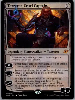Tezzeret, Cruel Captain M Edge of Eternities 2 NM - Image 1
