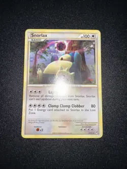 Pokemon TCG Snorlax 33/95 Call of Legends Regular Rare LP - Image 1