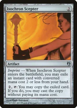 Isochron Scepter NM[Duel Decks] Mtg Magic - Image 1