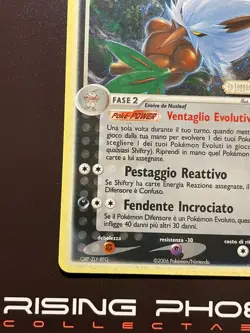 Rising Phoenix Pokemon - Shiftry 12/92 EX La Leggenda di Mew Holo Ita GD #0859 - Image 4