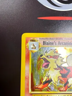Rising Phoenix Pokemon Blaine's Arcanine 1/132 Gym Challenge Holo Exc Eng #2600 - Image 2