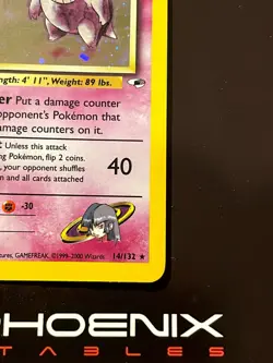 Rising Phoenix Pokemon - Sabrina's Gengar 14/132 Gym Heroes Near Mint #2498 - Image 5