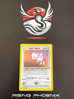 Rising Phoenix Pokemon - Light Togetic 15/105 Neo Destiny Good Eng #2637 - Image 1